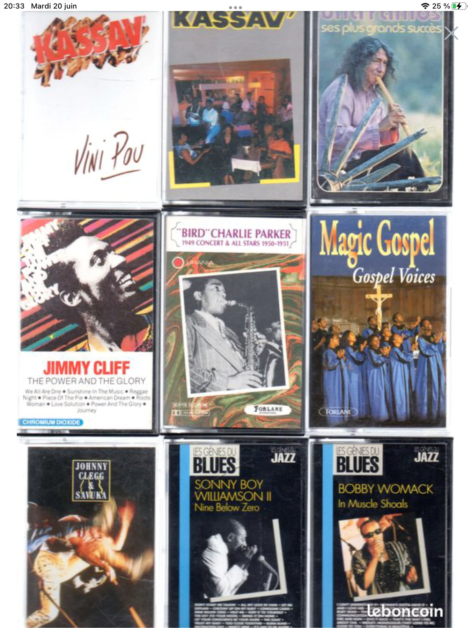 Lot van 7 audio K – photo 2